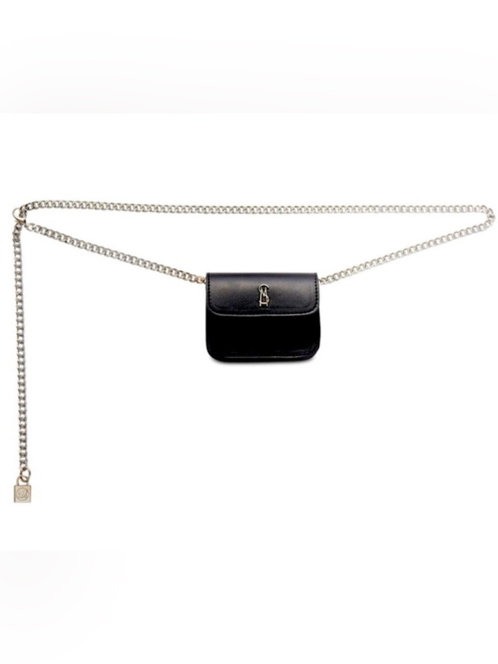 NWOT STEVE MADDEN
Mini Belt Bag with Silver Chain - Black